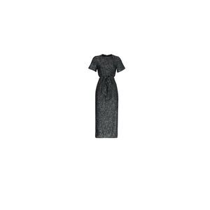 iconic midi dress Short Sleeve Flare Midi Dress with Pockets Solid – iconic luxe